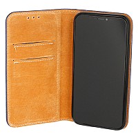 SAMSUNG Galaxy S20 - ΘΗΚΗ BOOK STYLE ITALIAN LEATHER ΜΑΓΝΗΤΙΚΗ ΜΠΛΕ