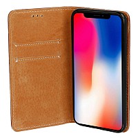 SAMSUNG N970F Galaxy Note 10 - ΘΗΚΗ BOOK STYLE ITALIAN LEATHER ΜΑΓΝΗΤΙΚΗ ΜΑΥΡΗ