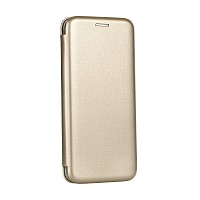 HUAWEI Y6p - ΘΗΚΗ BOOK STYLE ELITE ΜΑΓΝΗΤΙΚΗ ΧΡΥΣΗ