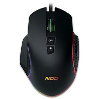  RGB gaming mouse,     6400 DPI NOD RUN AMOK