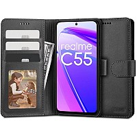 TECH-PROTECT WALLET BOOK CASE REALME C55 black