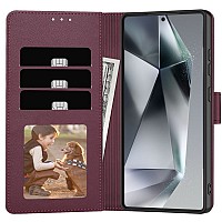 TECH-PROTECT WALLET BOOK CASE SAMSUNG A16 4G / A16 5G mulberry