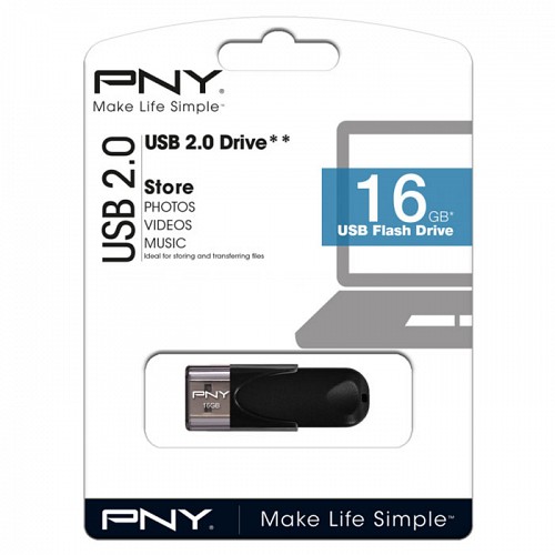 USB 2.0 stick 16GB PNY FD16GATT4-EF 16GB