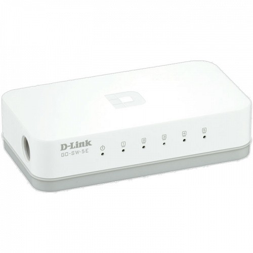 5-Port Fast Ethernet Easy Desktop Switch 10/100 D-LINK GO-SW-5E