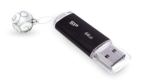 SILICON POWER USB Flash Drive Ultima U02, 64GB, USB 2.0,  SP064GBUF2U02V1K