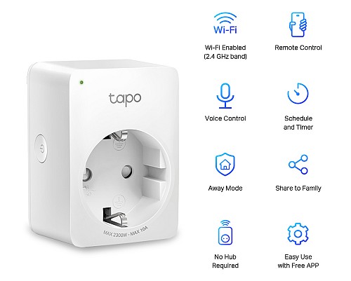 TP-LINK smart   TAPO-P100, Wi-Fi, bluetooth, Ver. 1.0 TAPO-P100