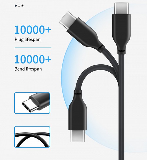 CABLETIME  USB-C  USB CMAMN, 15W, 5Gbps, 1m,  5210131038208