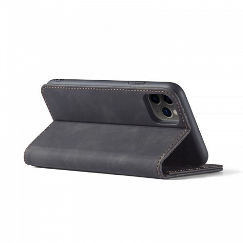 Bodycell Book Case Pu Leather Samsung A03s Black