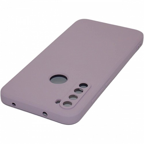 Bodycell Square Liquid Silicon Case Xiaomi Note 8 Light Violet