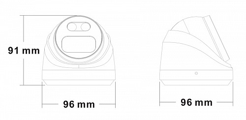 LONGSE IP  CMSBFG200, 2.8mm, 2MP,  IP67, PoE CMSBFG200