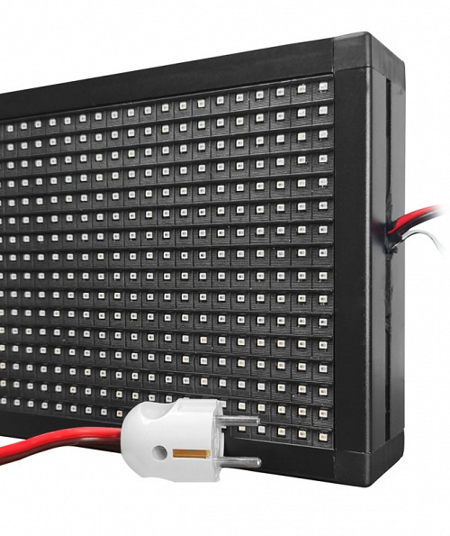  LED   LED073025, WiFi, 73x25cm, IP65,  P10-LED073025-WH