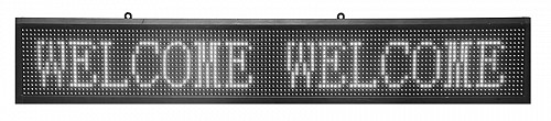  LED   LED073025, WiFi, 73x25cm, IP65,  P10-LED073025-WH