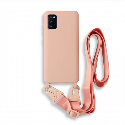Bodycell Silicon Case   Samsung A41 Pink