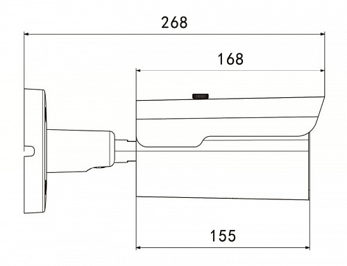 LONGSE IP  BMMBGC200WH, 2.8mm, 2MP,  IP67, PoE BMMBGC200WH