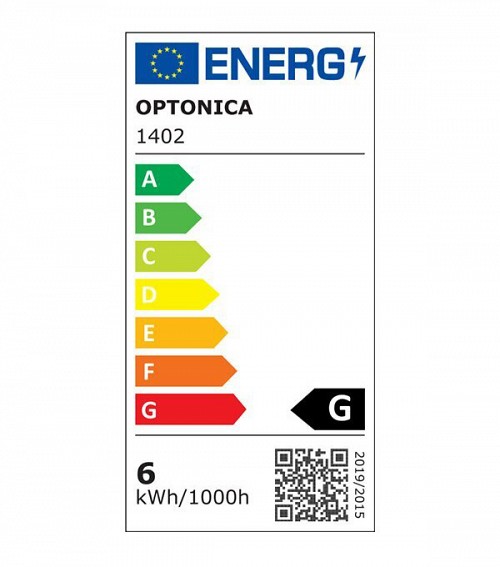 OPTONICA LED  G45 1402, 5.5W, 4500K, E14, 450lm OPT-1402