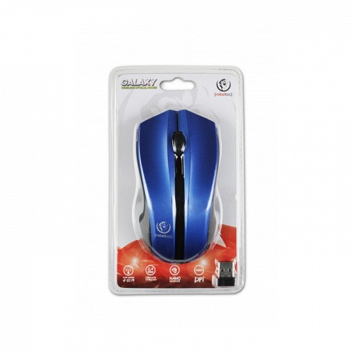 Rebeltec wireless mouse Galaxy blue / black