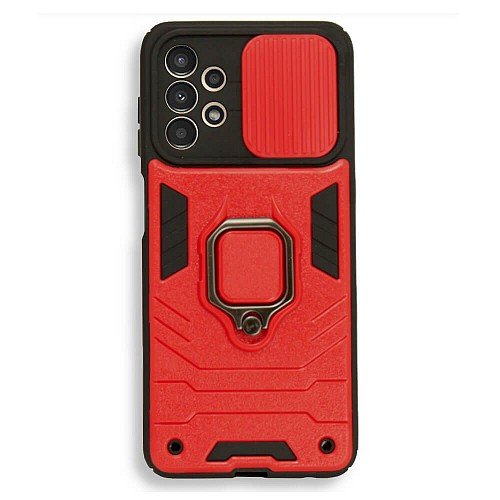 Ring Armor Case Samsung A13 4G Red