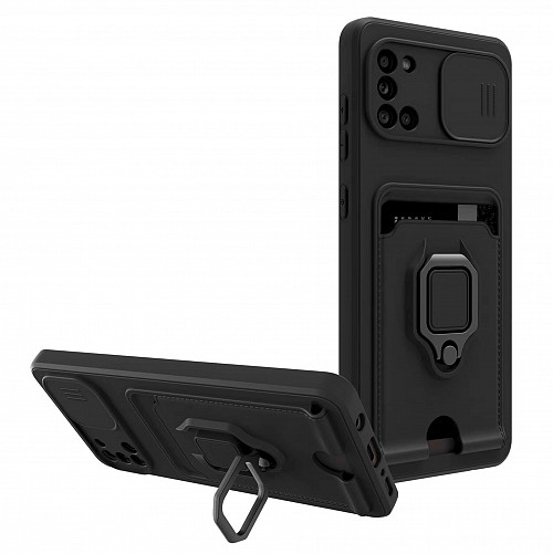 Bodycell Multifunction Case   Samsung A31 Black