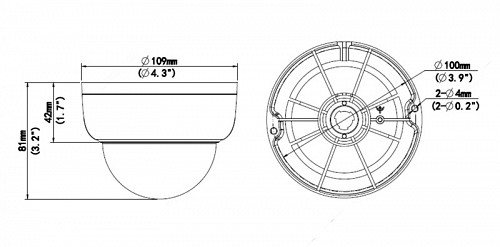 UNIARCH IP  IPC-D125-PF28, 2.8mm, 5MP, IP67/IK10, PoE, IR  30m IPC-D125-PF28