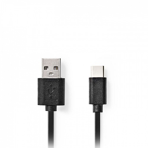  USB High-Speed A . - USB Type-C ., 0.10m NEDIS CCGB60600BK01