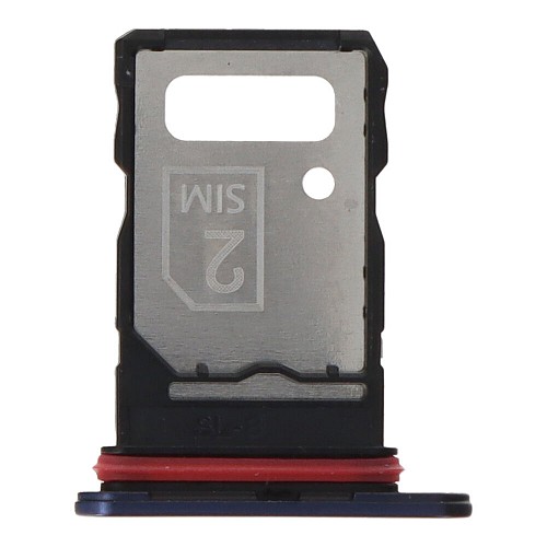 MOTOROLA Edge S30 - SIM Card Tray Dual Card Blue Original