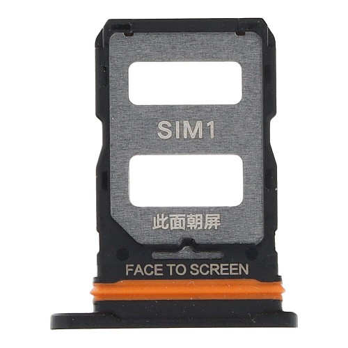 XIAOMI 12 Lite - SIM Card Tray Dual Card Black Original