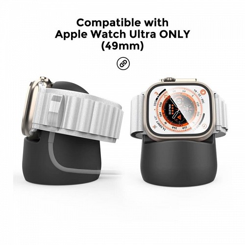 Επιτραπέζια Βάση Ahastyle PT195 για Φόρτιση Apple Watch Ultra Σκούρο Γκρι