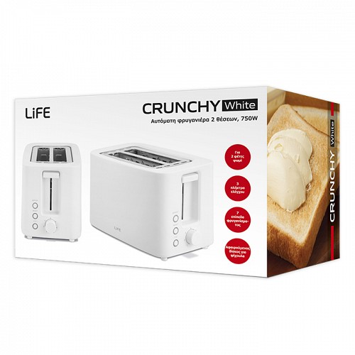   2 , 750W LIFE CRUNCHY WHITE