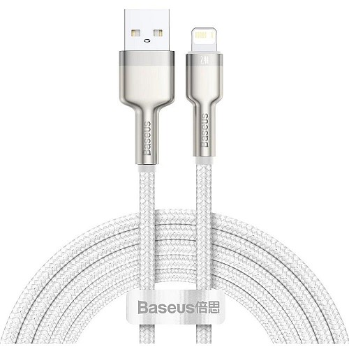 Baseus Braided USB to Lightning Cable  2m  (CALJK-B02) (BASCALJK-B02)