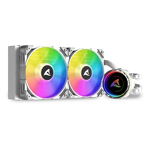 Sharkoon S80 RGB     120mm White (38602) (SHR38602)