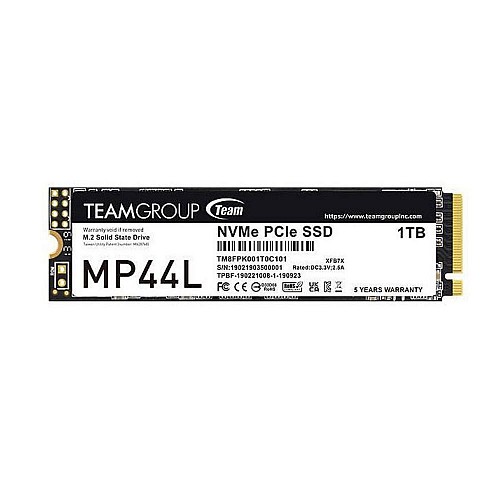 TeamGroup Δίσκος SSD 1TB MP44L PCIe M.2  PCIe 4.0 x4 NVME (TM8FPK001T0C101) (TEGTM8FPK001T0C101)