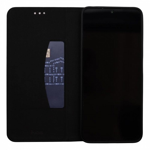 Θήκη Flip Book inos Xiaomi Redmi Note 14 5G Foldio Μαύρο