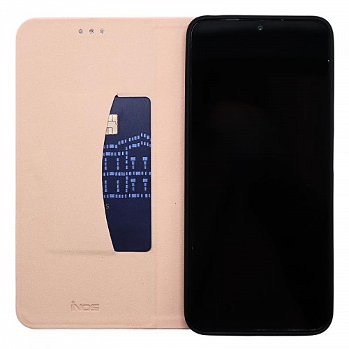 Θήκη Flip Book inos Xiaomi Redmi Note 14 Pro Plus 5G Foldio Ροζ