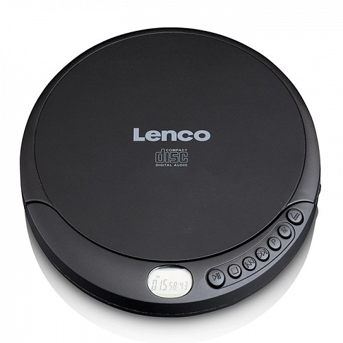 Φορητό CD player, σε μαύρο χρώμα LENCO CD-010