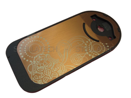 Nokia 7373 - Back Cover f. Slider Bronze