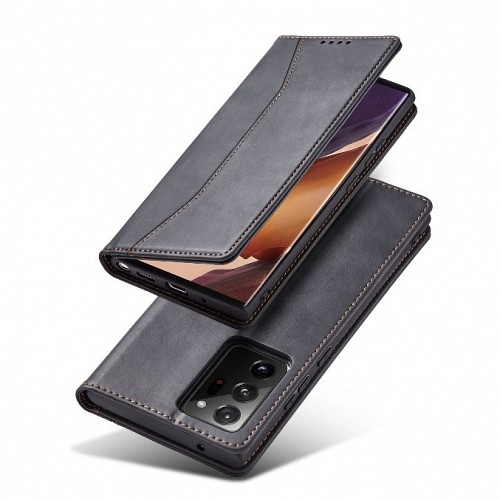 Bodycell Book Case Pu Leather Samsung Note 20 Ultra Black