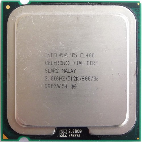 CPU INTEL CELERON E1400 2.00Ghz 2C 512KB LGA775