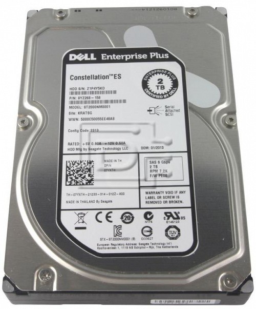 HDD SEAGATE CONSTELLATION ES 2TB SAS 3.5