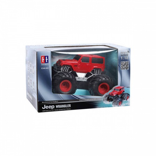 DOUBLE EAGLE REMOTE CONTROLLED JEEP AMPHIBIOUS red