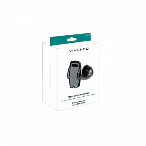 VIVANCO CAR HOLDER ASSISTANT SUCTION CUP SHORT