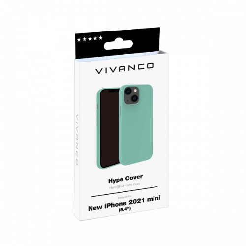 VIVANCO HYPE COVER IPHONE 13 MINI mint backcover