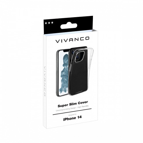 VIVANCO SUPER SLIM CASE IPHONE 14 transparent backcover