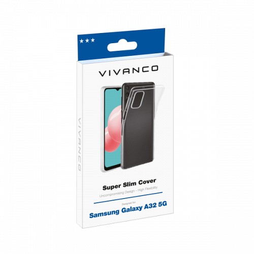 VIVANCO SUPER SLIM CASE SAMSUNG A32 5G transparent backcover