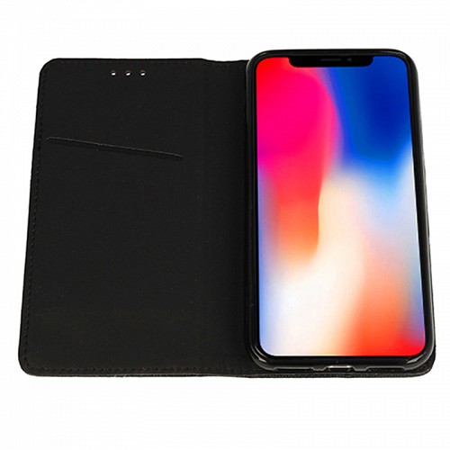 REALME 6 Pro - ΘΗΚΗ BOOK STYLE SMART ΜΑΓΝΗΤΙΚΗ ΜΑΥΡΗ