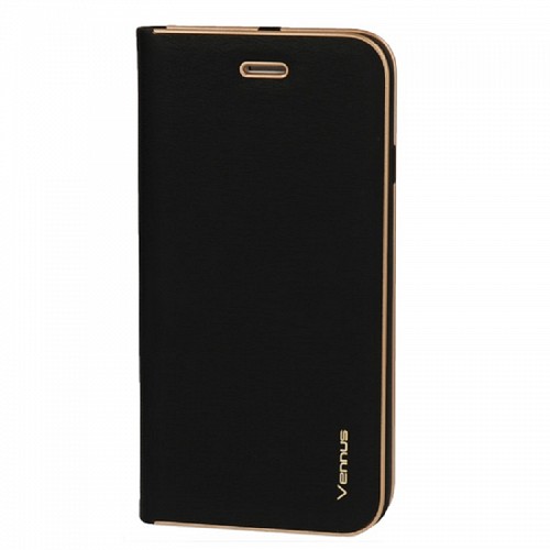 HUAWEI P40 Pro - ΘΗΚΗ BOOK STYLE VENNUS FRAME ΜΑΓΝΗΤΙΚΗ ΜΑΥΡΗ