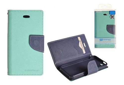 SAMSUNG Galaxy S3 - ΘΗΚΗ MERCURY FANCY DIARY BOOK STYLE ΠΟΡΤΟΦΟΛΙ ΒΕΡΑΜΑΝ - ΜΠΛΕ