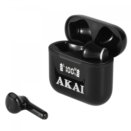 Akai BTE-J101 Μαύρα Ασύρματα Bluetooth in-ear ακουστικά