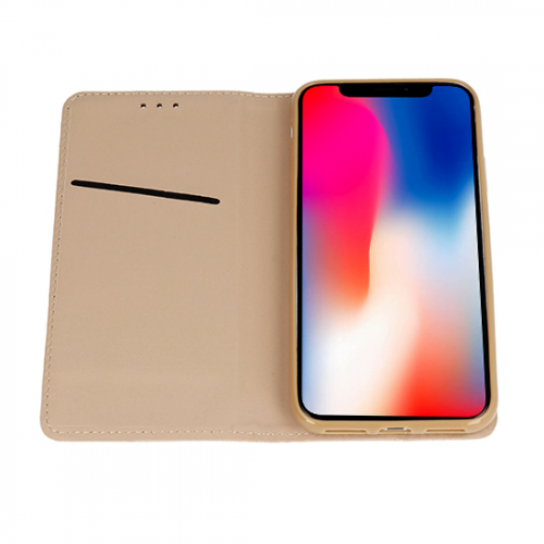 APPLE iPhone 16 Pro - ΘΗΚΗ BOOK STYLE SMART ΜΑΓΝΗΤΙΚΗ ΧΡΥΣΗ