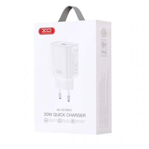 XO TRAVEL CHARGER C15 PD 20W white