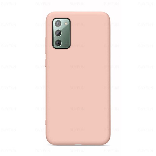 My Colors Liquid Silicon For Samsung Note 20  Pink